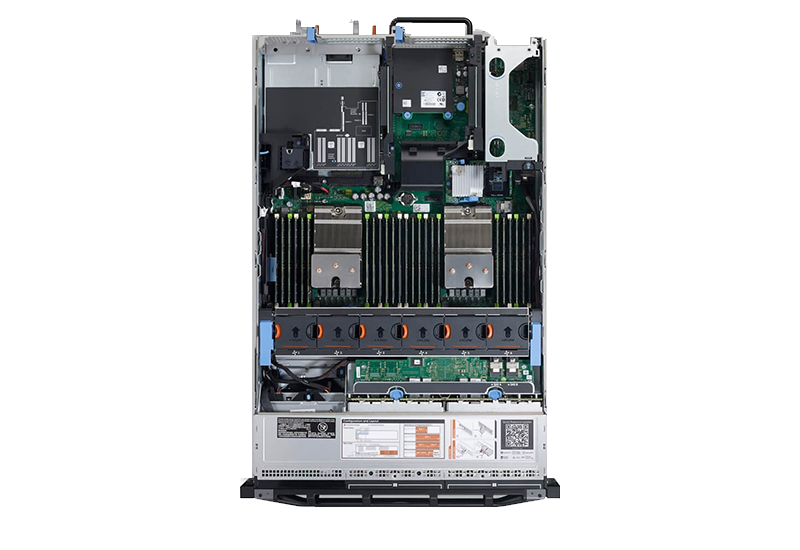 Servidor Dell PowerEdge R710, Processador Intel Xeon SixCore