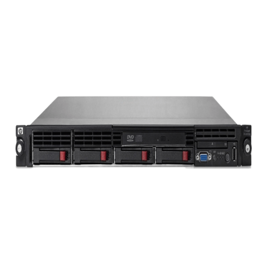 Servidor HP Proliant DL360 G7, Processador Intel Xeon QuadCore