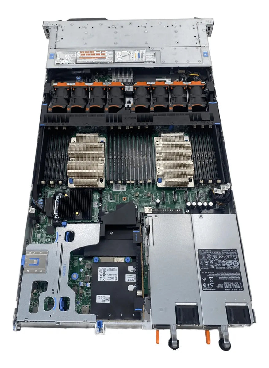 Servidor Dell EMC R640, 2 Processadores Intel® Xeon® Gold 6138