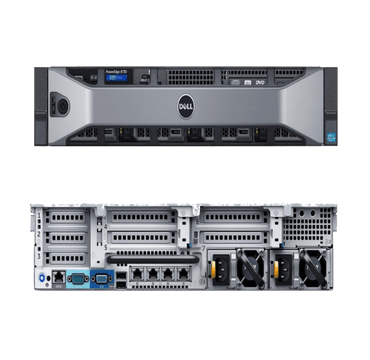 Servidor Dell PowerEdge R730, Processador Intel Xeon OctaCore