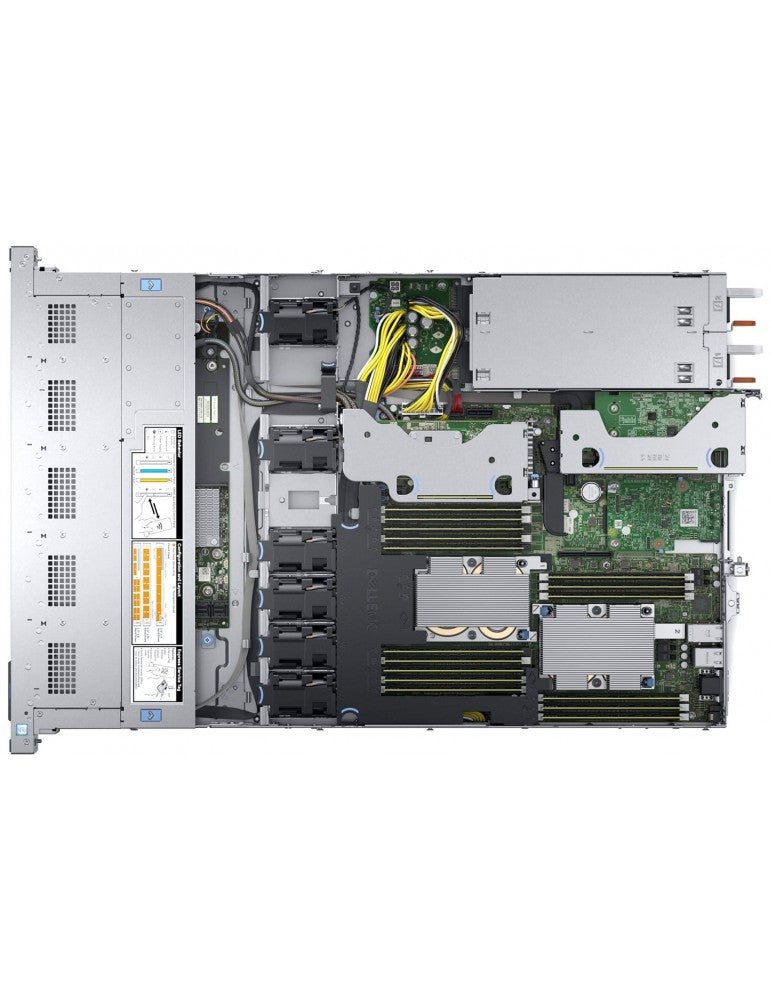 Servidor Dell PowerEdge R440, Processador Intel Xeon DecaCore